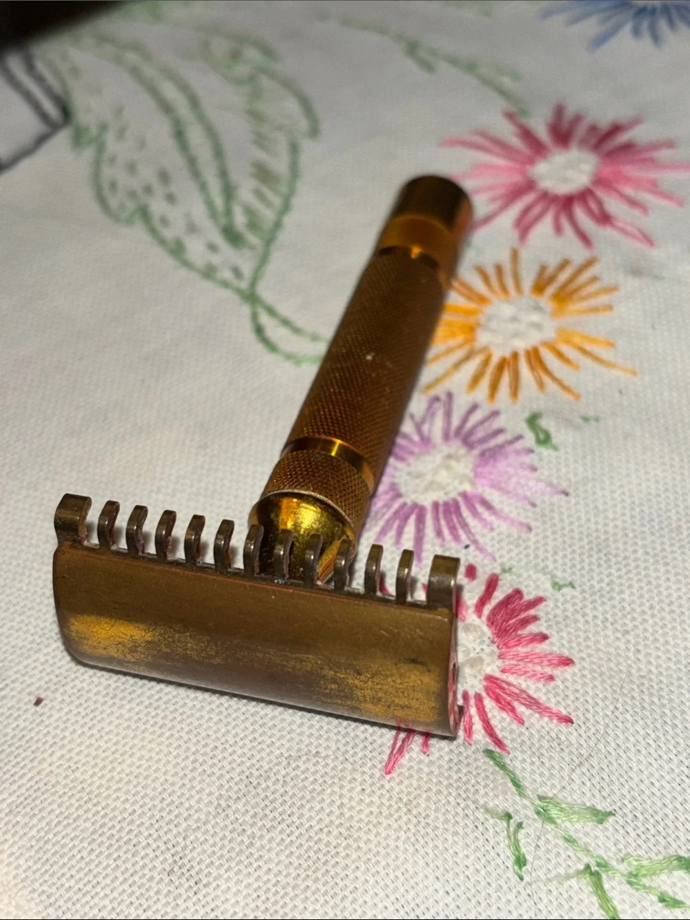 VINTAGE gold-plated Gillette 